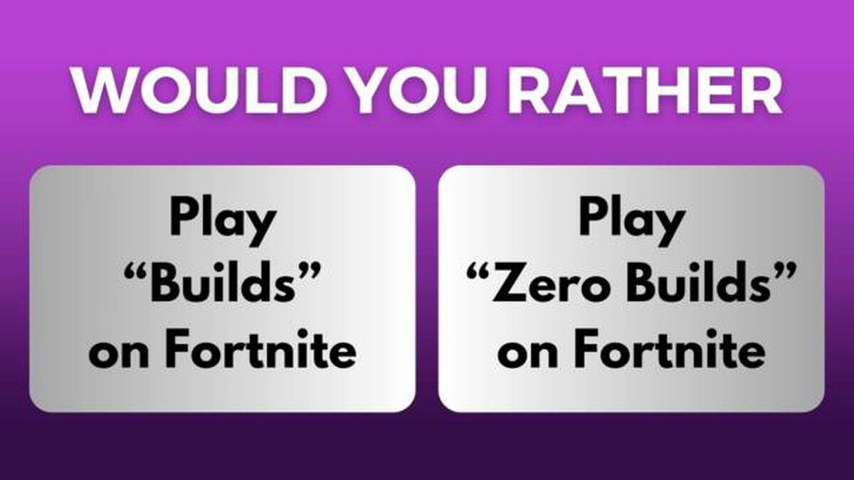 Would You Rather Battle Royale Edition image number null